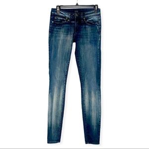 bebe Streaky Icon Skinny Jeans